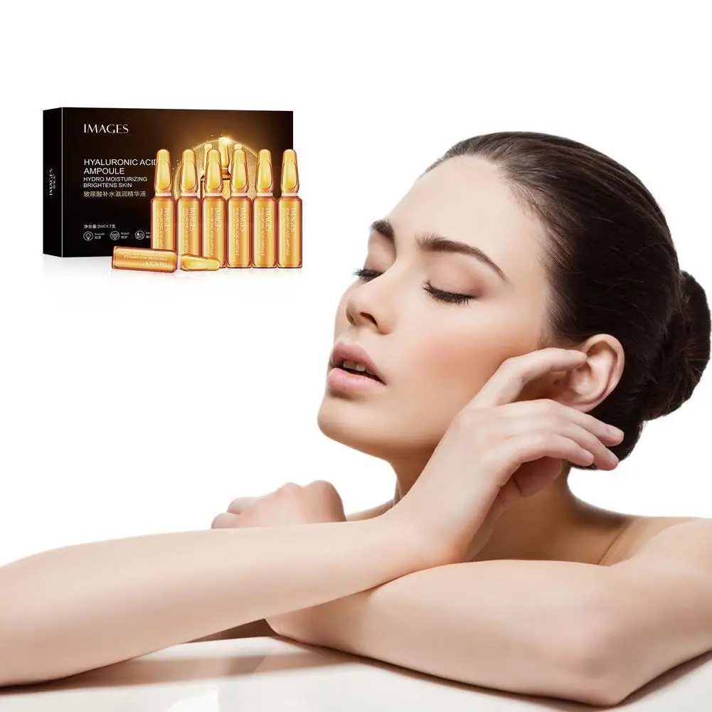 

Niacinamide Hyaluronic Acid Serum Set 7pcs Whitening Brightening Shrink Skin Pores Hydrating And Q8E9