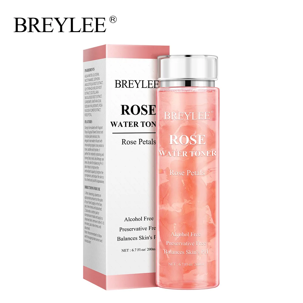 Увлажняющая сыворотка с гиалуроновой кислотой BREYLEE Rose 200 мл для сухой кожи