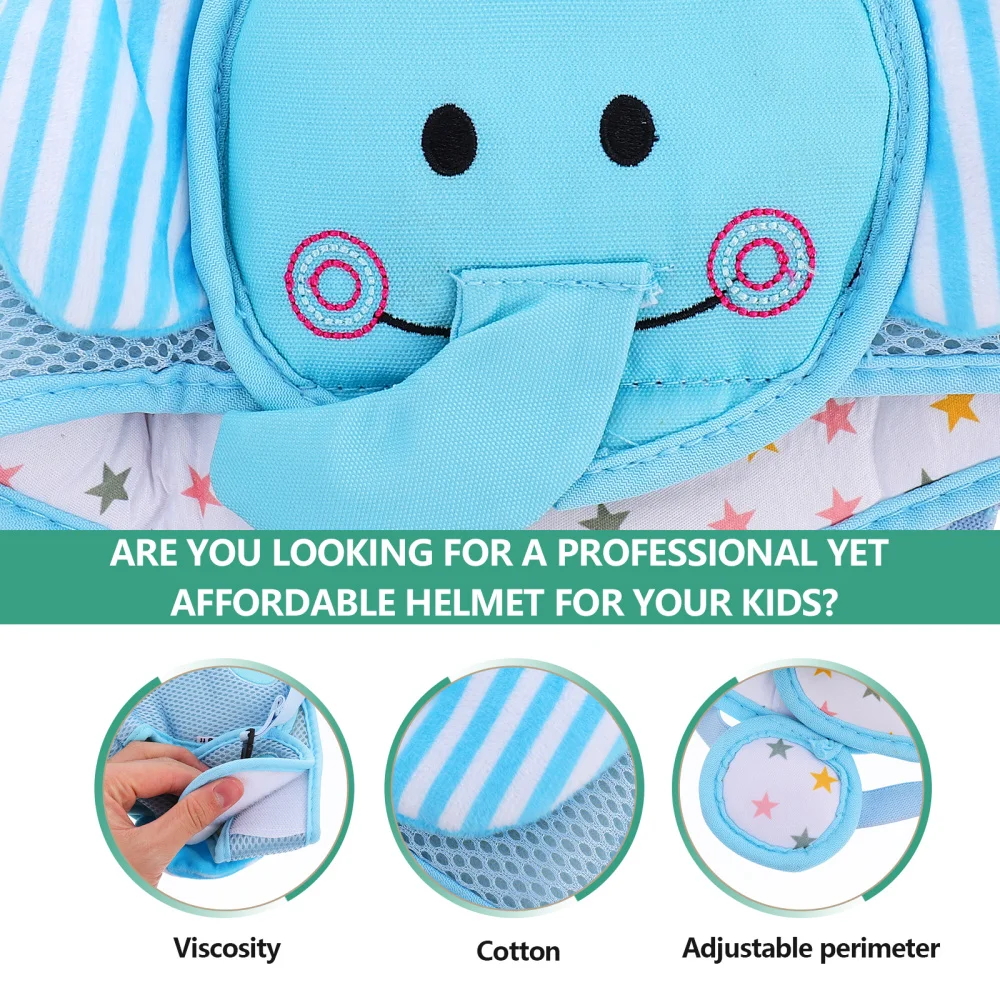 

1pc Comfortable Anti-collision Helmet Toddler Safety Hat Baby Protective Cap