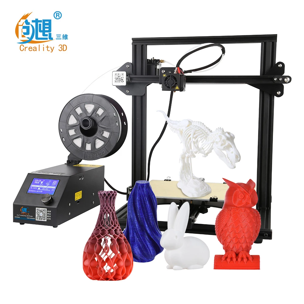 3D принтер CR 10 DIY с самостоятельной сборкой высокоточная мини печать поддерживает
