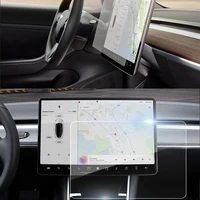15 inch car screen tempered glass protector film for tesla model 3 y accessories navigator touch display hd film
