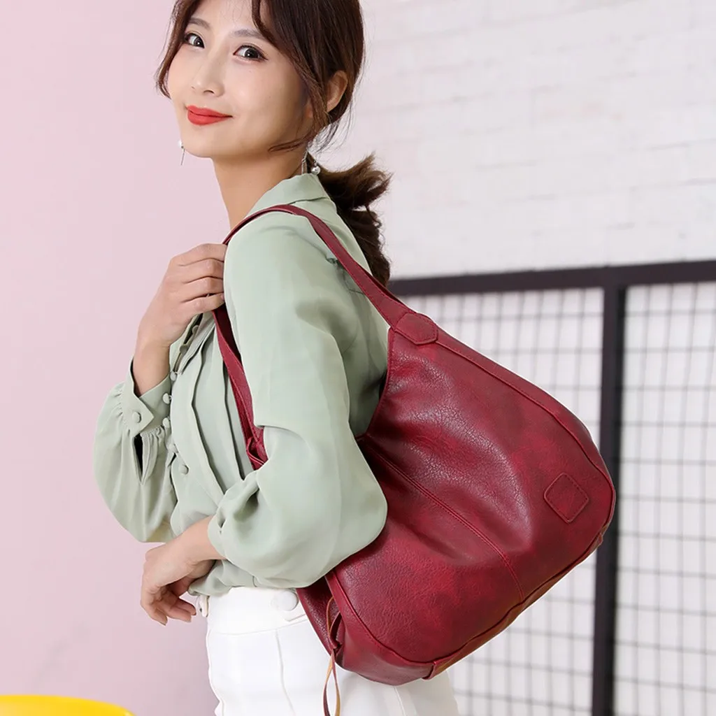 Large-capacity women's handbag Casual Totes Women bag Simple shopping big Shoulder bag for Women Classic Tassel Bags bolso mujer