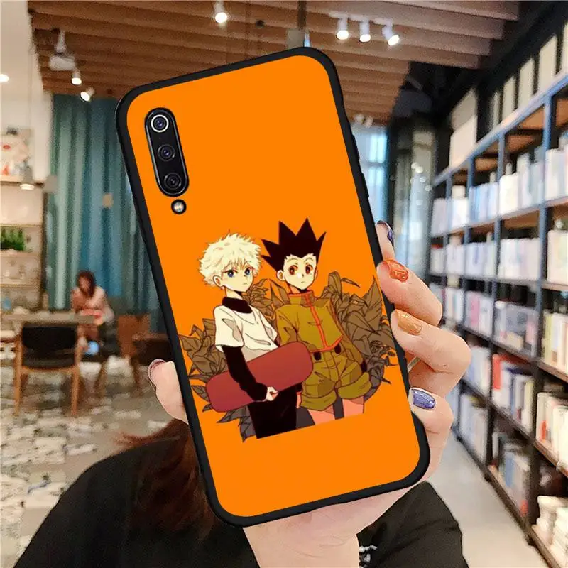 

Anime Hunter x Hunters Phone Case black For Xiaomi Redmi mi note 7 8t 9 9t 9s 8 10 10t 11 pro lite K20 max 3