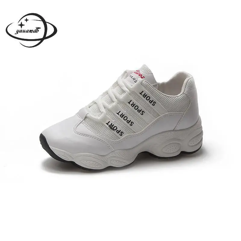 Женская Повседневная обувь женские кроссовки на плоской подошве сезон весна