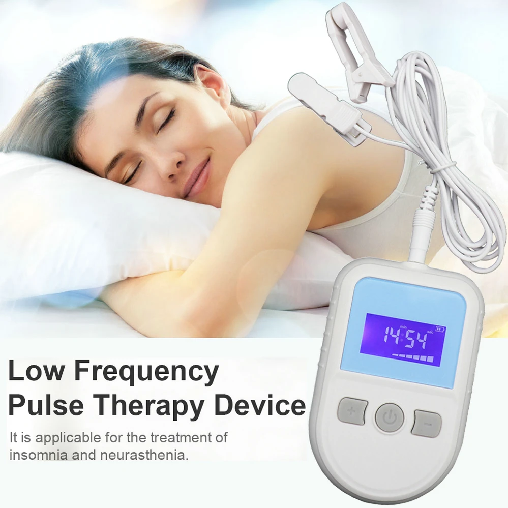 

Newest Anti Sleep Electrotherapy Alpha CES Stim Device for Anxiety Insomnia and Depression Cure Migraine Neurosism