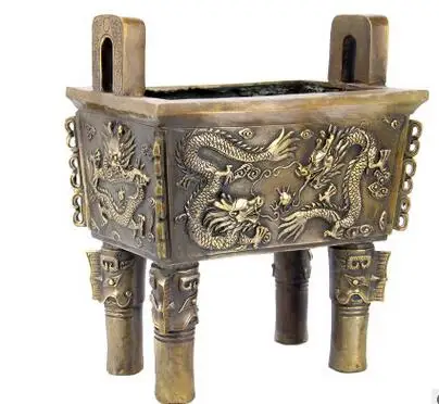 

Декоративная медная Подставка-курильница в античном стиле