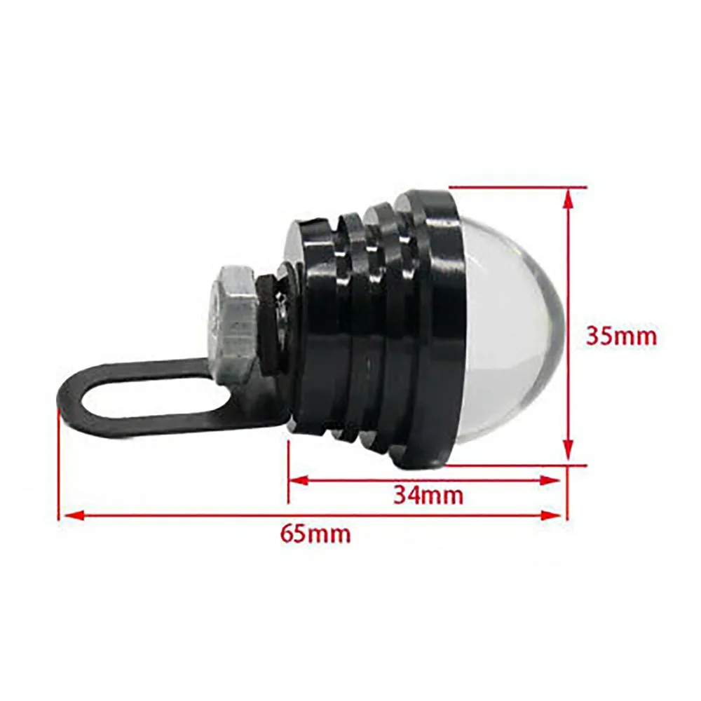 

Replacement Hawkeye Lights Universal White Burst Flash 12V 2x Accessory DRL