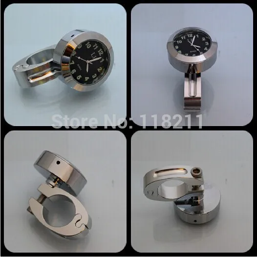 7/8 &quotУниверсальный ручной стержень для мотоциклетного руля часы велосипед