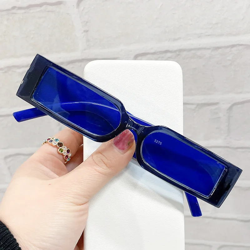 

Rectangle Frame Fashion Sunglasses 2022 Hip Hop Vintage Designer Wholesale Black Shades Glasses Luxury Men Women Eyewear UV400