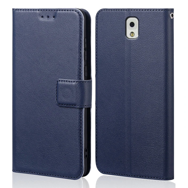 Кожаный чехол-книжка в стиле ретро для телефона Samsung Galaxy Note 3 чехол Note3 Not SM N900 N9000