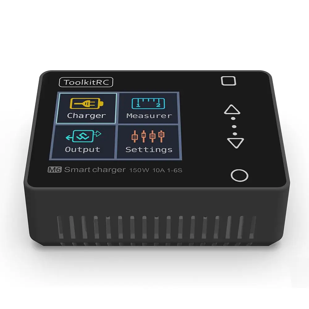 Зарядное устройство для аккумуляторов ToolkitRC M6 150 Вт 10 А выход постоянного тока 1 6S