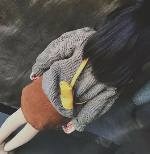 Baby Girls Waist Bag Purses Fashion Sweet Cute Solid Rivet Small Square Kids Crossbody Shoulder Cross Body | Игрушки и хобби