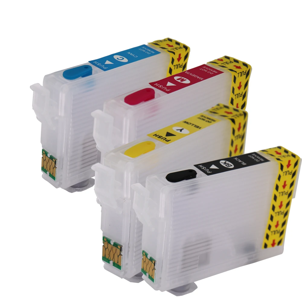 Многоразовые чернильные картриджи T2991 29XL для Epson XP245 XP435 XP445 задняя фотография с