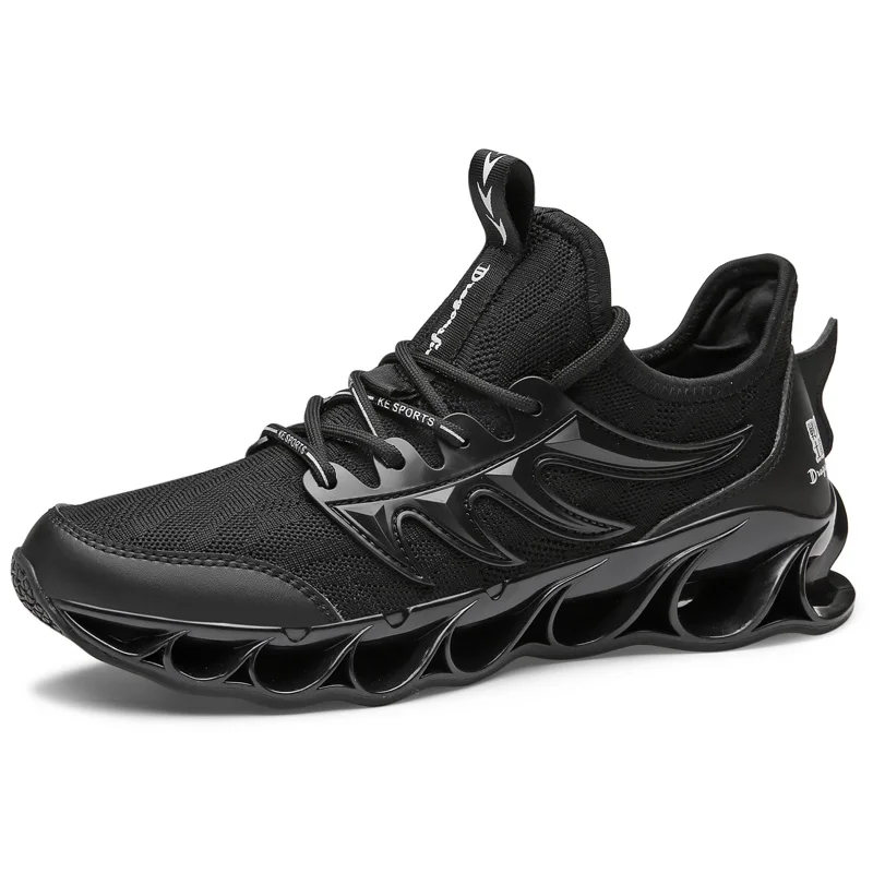

New Fashion Blade Shoes Men Running Shoes Sneakers Zapatos De Hombre Men Lace-up Breathable Jogging Sneakers Men Sport Shoes