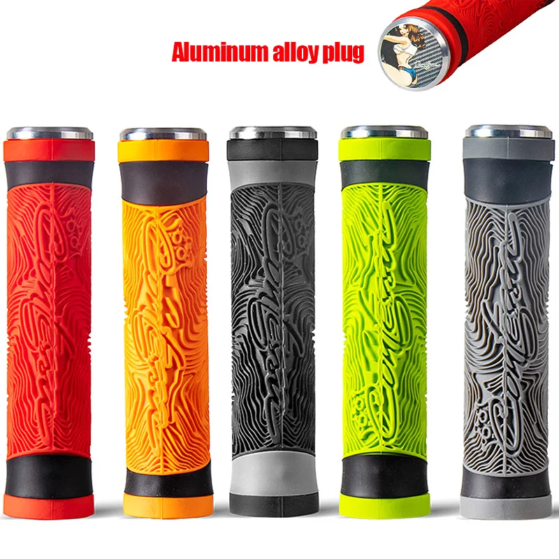 

1 Pair Bicycle Grips Ultralight MTB Bike Grips Anti-slip Silicone Handlebar Grips styles Optional Shockproof Cycling Accessories