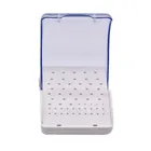 Стоматологический бокс для боров с 60 отверстиями, пластиковый держатель для сверл, стоматологические инструменты, стоматологический автоклав