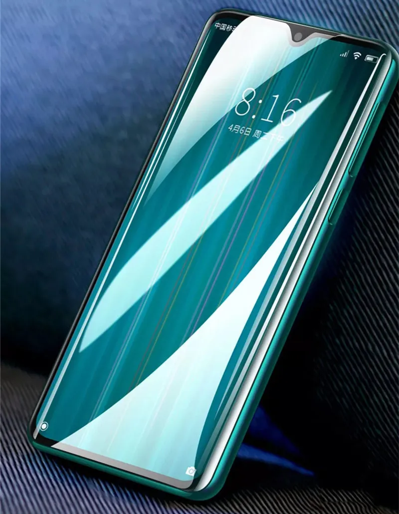10 шт. закаленное стекло для Xiaomi Redmi Note 8/Note8 Pro Полное покрытие протектор экрана Защитная жесткая пленка изогнутый край
