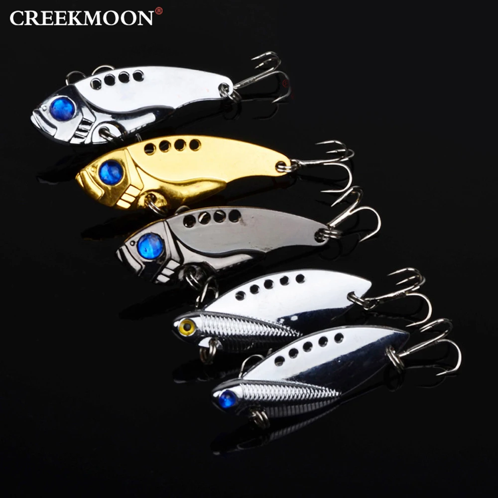 

5 шт. металлическая блесна 5 см 11 г яркая вибрационная ложка приманка рыболовная приманка на окуня искусственная твердая приманка в виде цик...