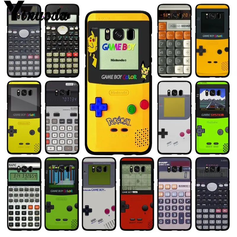 Yinuoda Gameboy Game Boy Калькулятор Чехол для телефона для samsung Galaxy S9 S10 плюс S10E S6 S7 S8 S9 S9Plus S5 M10
