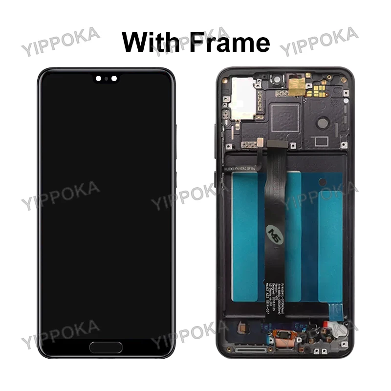 5 8 for huawei p20 lcd eml l22 display screen digitizer replacement parts for huawei p20 display eml tl00 eml l09 eml l29c lcd free global shipping