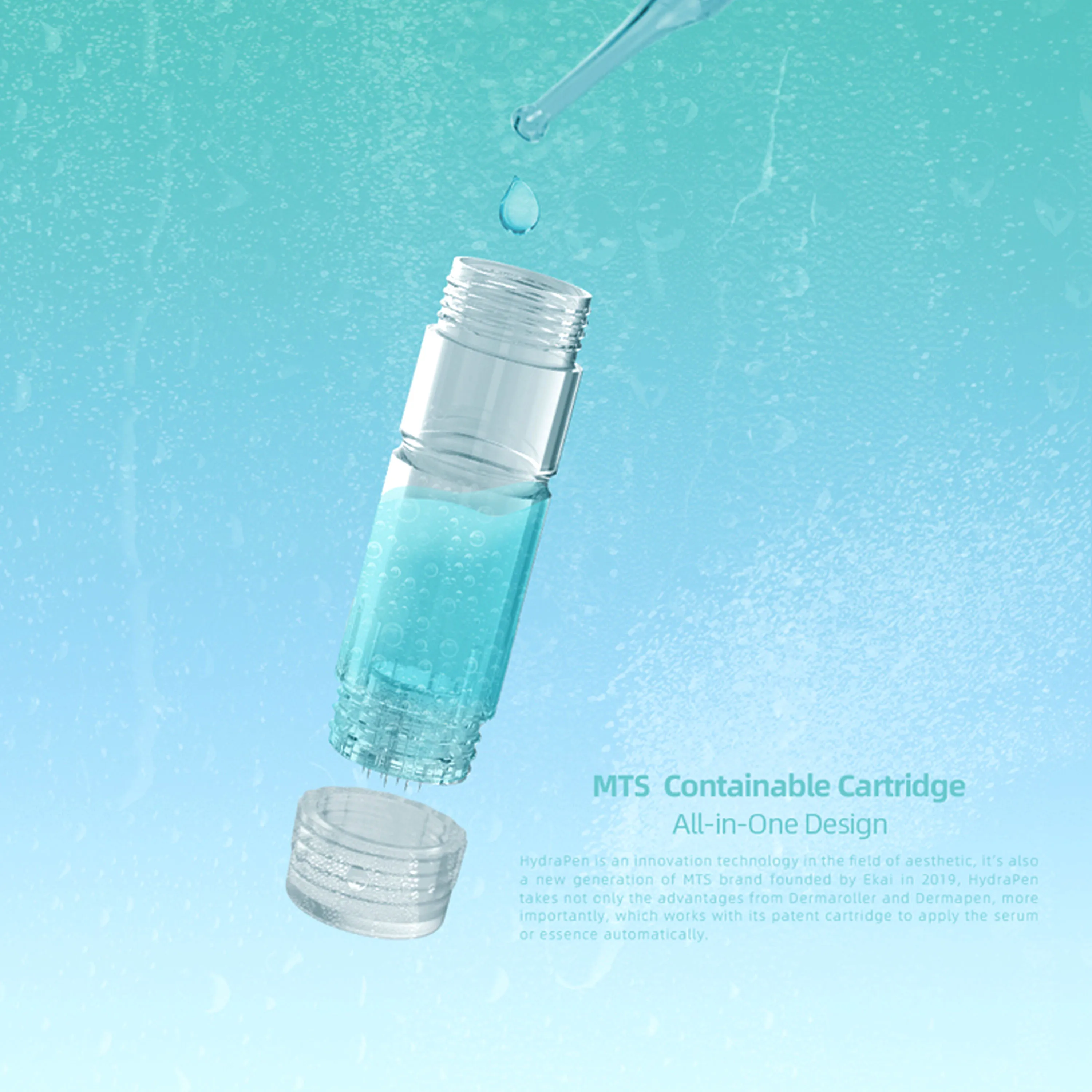Перо Hydra H2 с микроиглами автоматический аппликатор сыворотки мезотерапия