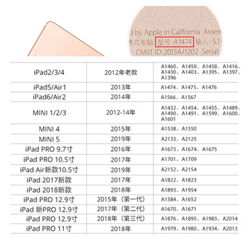 

Marble Case for iPad 9.7 inch 2017 2018 Air 1 2 3 Mini 1 2 3 Protective Cover + Bluetooth Wireless Keyboard