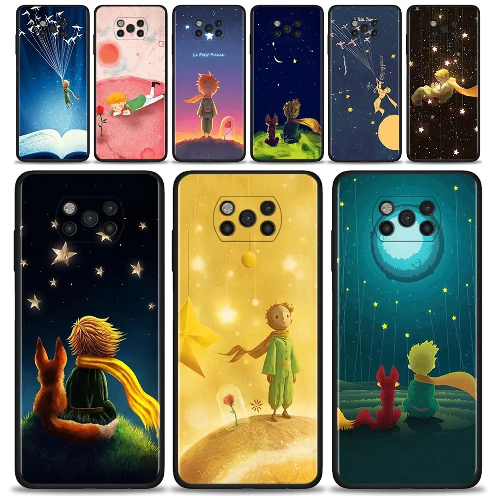 

Phone Case For Xiaomi Poco M3 M4 Pro 5G X3 NFC F3 GT Mi Civi 11T 10T 9T 11 Note 10 Pro Lite Cover Fairy Tales The Little Prince