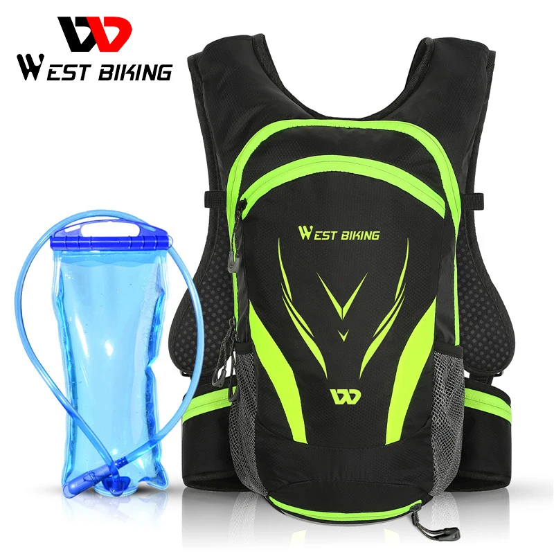 

WEST BIKING 16L Cycling Backpack Waterproof Ultralight Bicycle Bag Outdoor Mountaineering Hiking Travel Bike Hydration Backpack