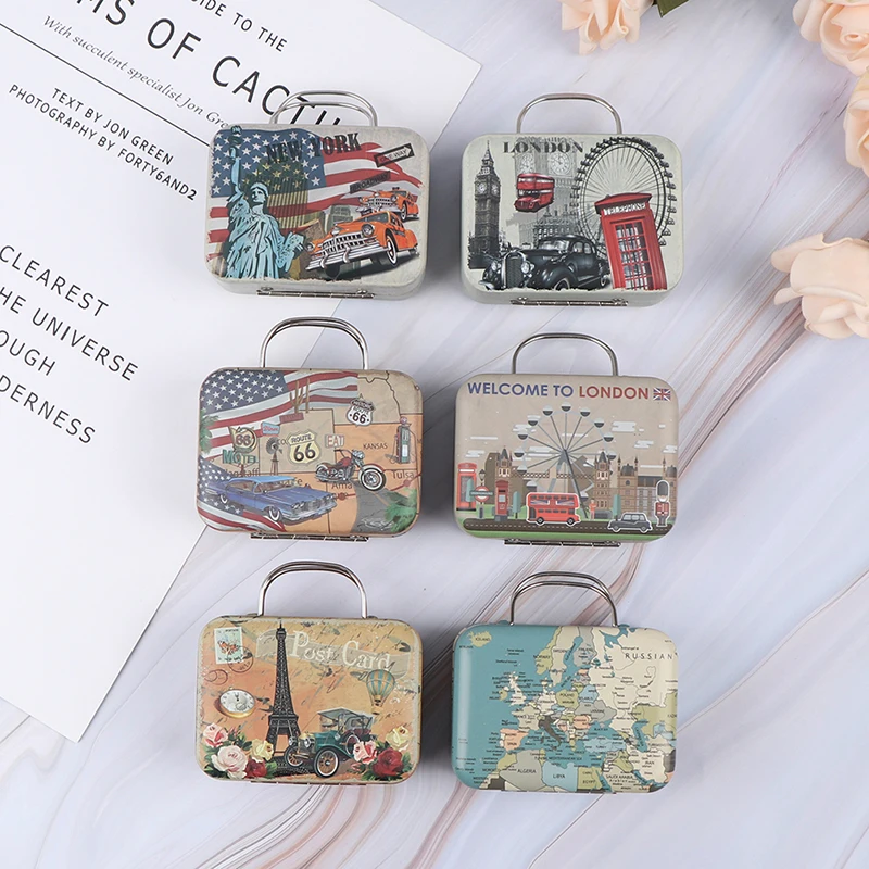 

1pc Doll Toys Suitcase Trunk Accessories For Dollhouse Furniture Box Candy Box Cake Decoration Jewellery Box New~