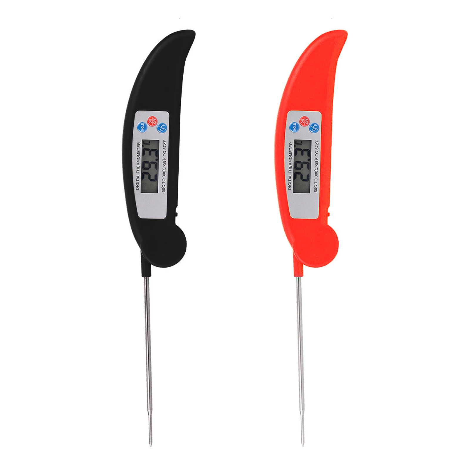 

Цифровой Кухонный Термометр с мгновенным считыванием, электронный прибор для измерения температуры еды, для мяса, барбекю, воды, молока, дух...