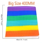 Антистрессовая игрушка, 400 мм, большой размер, Lager Push, большой размер, пузырьки, сенсорная игрушка для аутистов игрушка для снятия стресса, 2021 антистресс для детей