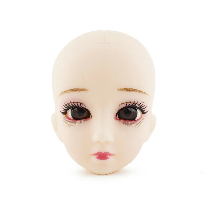 1/6 BJD куклы аксессуары голова Макияж DIY кукла с 20 подвижных шарнирных тела женская обнаженная Модная Кукла для девочек