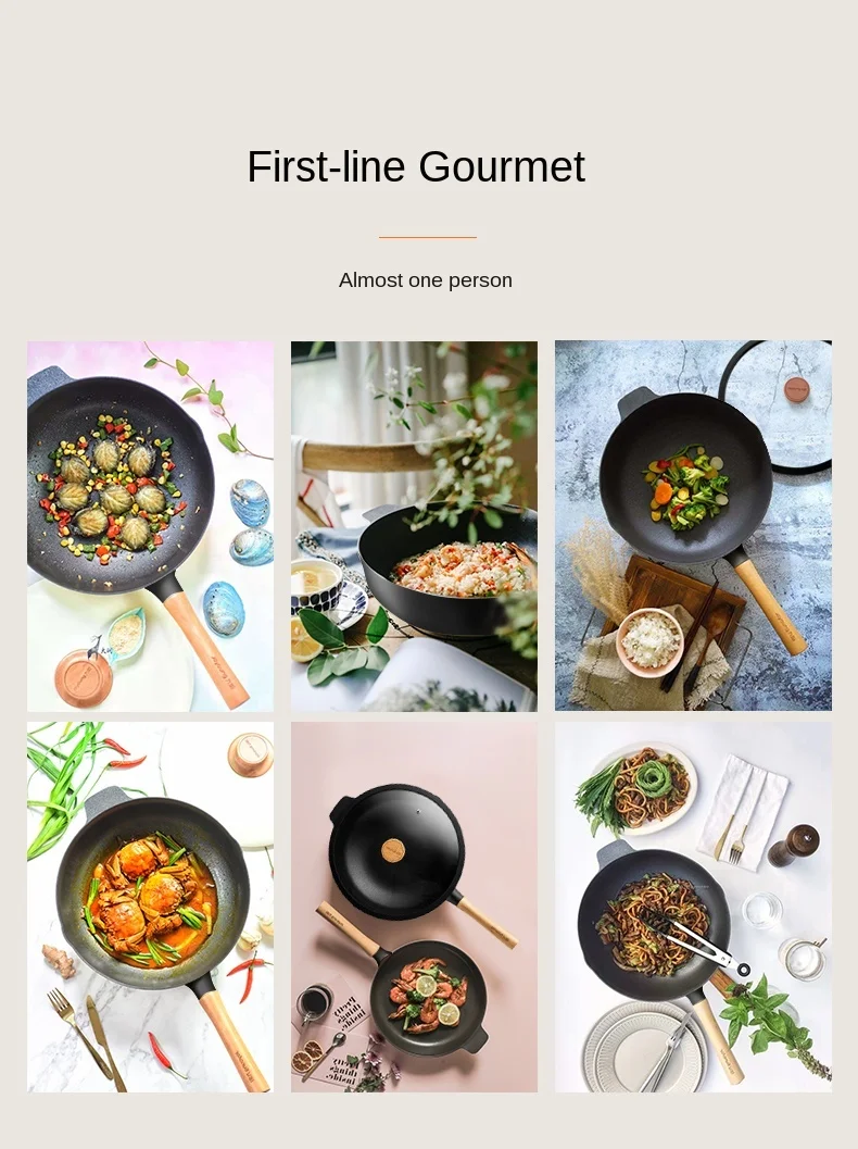 

Non-Stick Pan Household Induction Cooker Dedicated Gas Stove Gas Stove Suitable for Frying Pan Pots and Pans