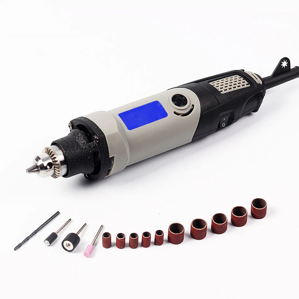 Mini Electric Drill For Dremel Rotary Tools Variable Speed Grinder Grinding Toolwith Engraving Accessories Mini Drill