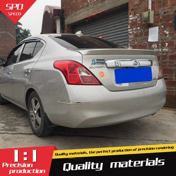 Спойлер для Nissan Sunny Versa спойлер из АБС-материала заднего крыла автомобиля задний