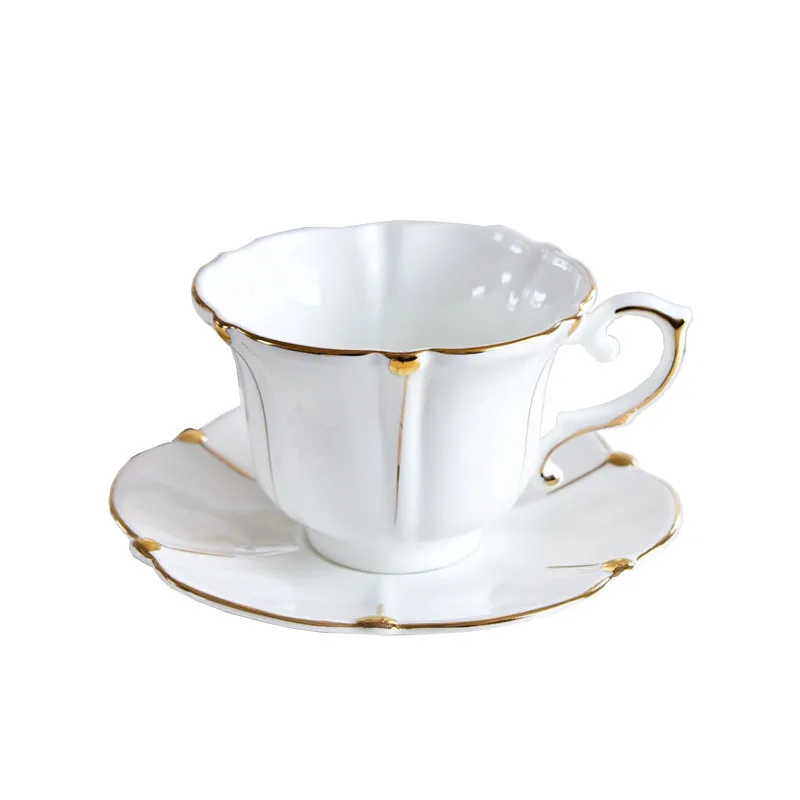 Tea Set Tearware Bone China Teapot Teacups Saucers Creamer Sugar Bowl Teacup & Saucer British Afternoon Cups | Дом и сад