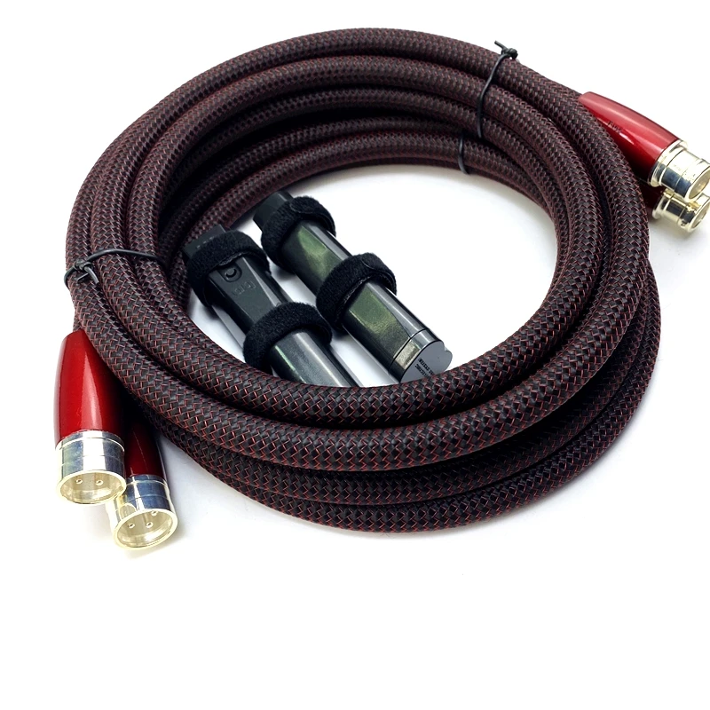 

Пара Hi-End Fire XLR балансный кабель PSS Silver HiFi Audio Interconnect Line