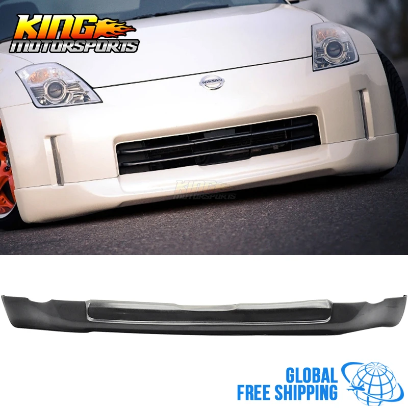 Подходит для 06 08 Nissan 350Z Fairlady Z Z33 INGS Стиль переднего бампера губ уретана Global