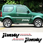 Виниловые наклейки для SUZUKI JIMNY, 2 шт., 4 Вт, наклейки для внедорожников, украшение для автомобиля, тюнинг автомобиля, аксессуары для тюнинга