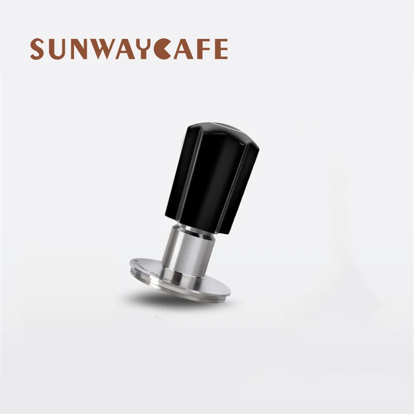 58 5 мм кофе Темпер из нержавеющей стали плоское прессованное основание