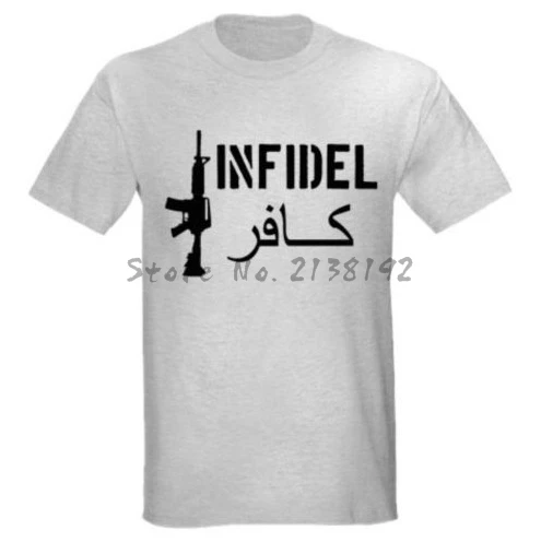 Новое поступление Мужская футболка необычная женская женское оружие новая из 100%