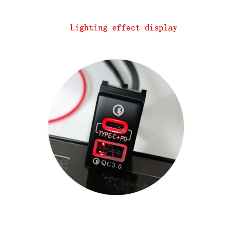 Быстрое зарядное устройство для автомобиля 1 шт. USB-разъем быстрой зарядки |