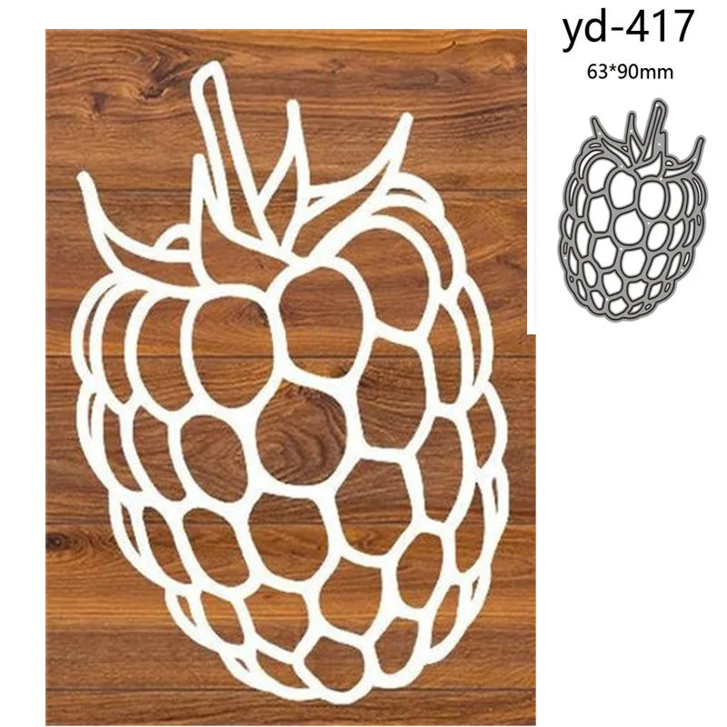 Нож для вырезания металла с узором ананаса для декорирования скрапбукинга и рукоделия