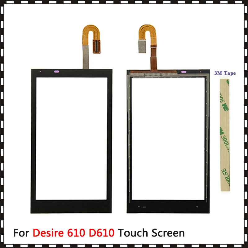 

Replacement High Quality 4.7" For HTC Desire 610 D610 Touch Screen Digitizer Sensor Outer Glass Lens Panel