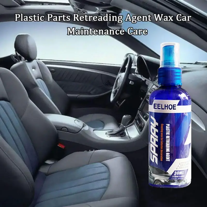 

Dropship Plastic Refurbishment Agent Coating Car Polish Spray Sealant Coat 30ml Quick Coat Ceramic Waterless Wash Shine TSLM1