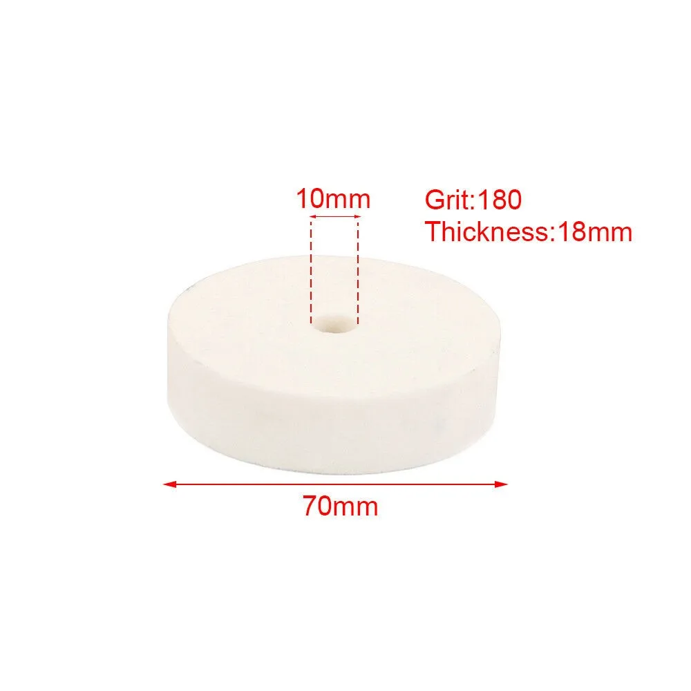 3 дюйма Белый Керамика шлифовальный абразивный диск для колес инструмент 180 грит
