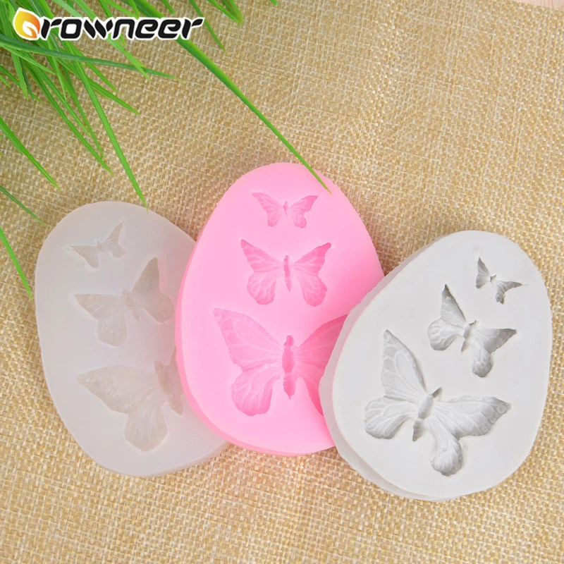 1/2/3Pcs 3D Silicone Baking Mold DIY Butterfly Maple Leaf Mould Chocolate Fondant Cake Decorating Tool Temperature Resistance |