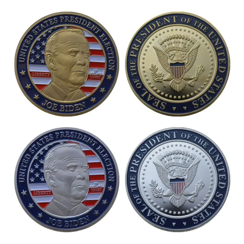 Государственный флаг Джо биден президент памятные монеты сувенир вызов