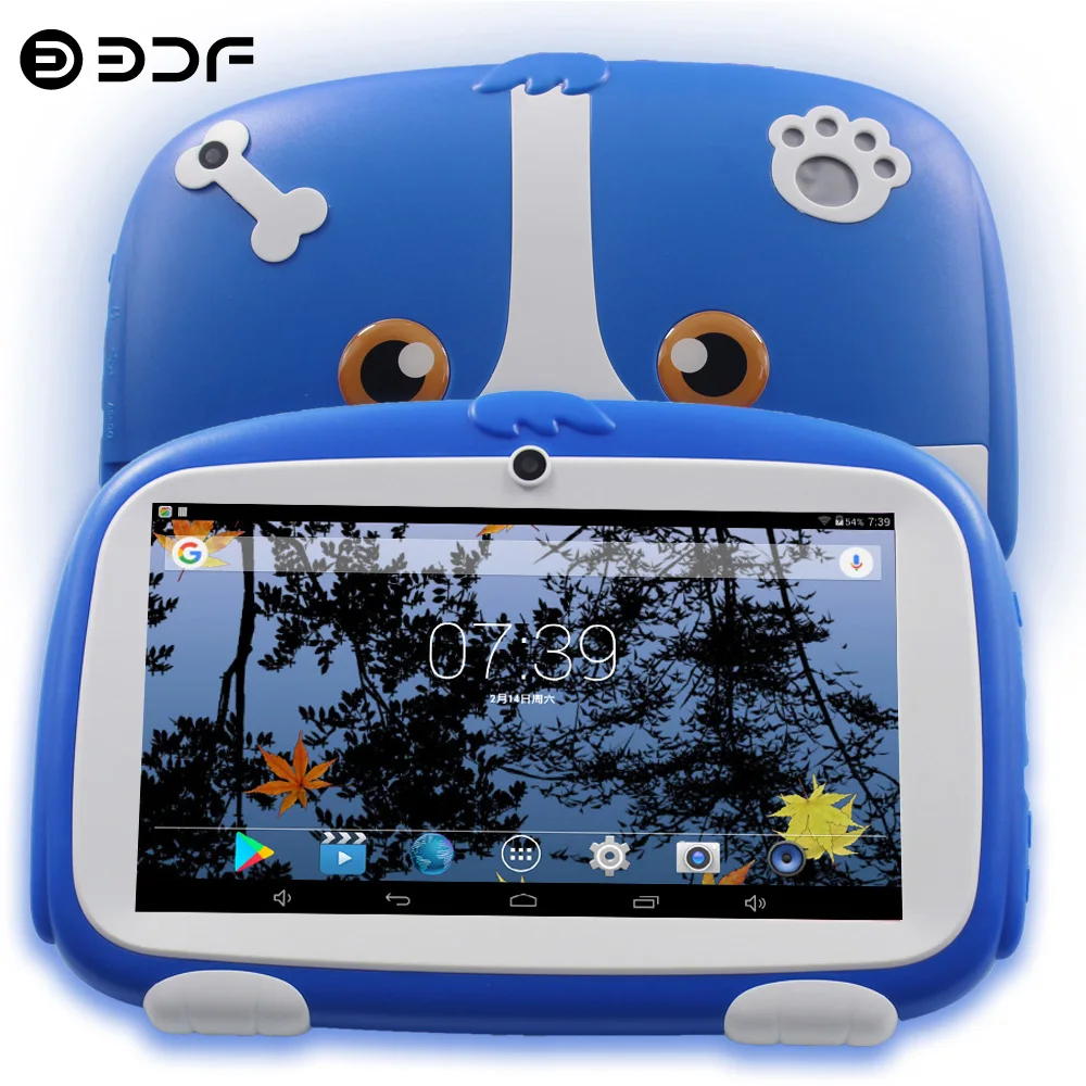 

7 Inch Android 8.0 Tablet Pc Quad Core Google Dual Camera G Sensor Multi Touch WiFi Bluetooth Children's Favorites Gifts