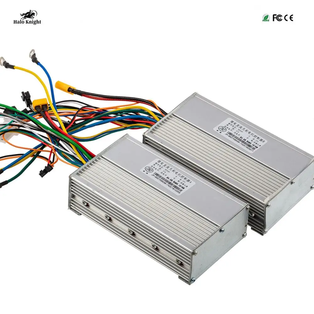 JP 48 V/52 V/60 V 25A 37A Электрический контроллер для мотороллера, высококачественный контроллер для всех скутеров Halo Knight